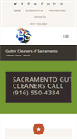 Mobile Screenshot of gutters-sacramento.com